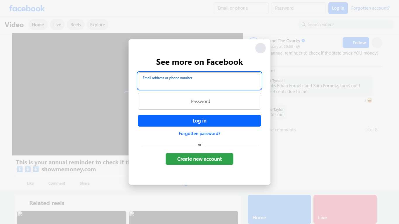 This is your annual reminder to check if the state owes YOU money! 💰 ⬇️⬇️⬇️ showmemoney.com Around The Ozarks Facebook